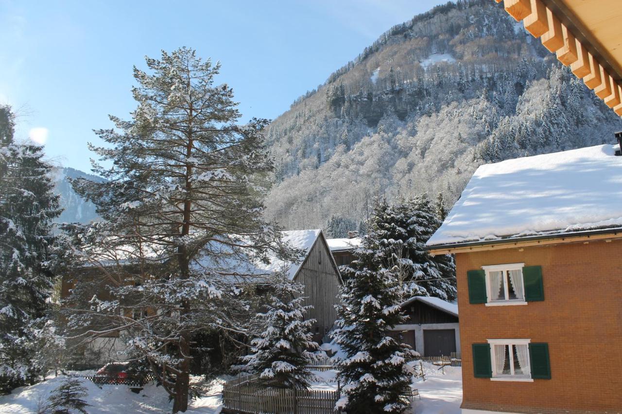 Apartment Bergblick-Mellau Exterior foto